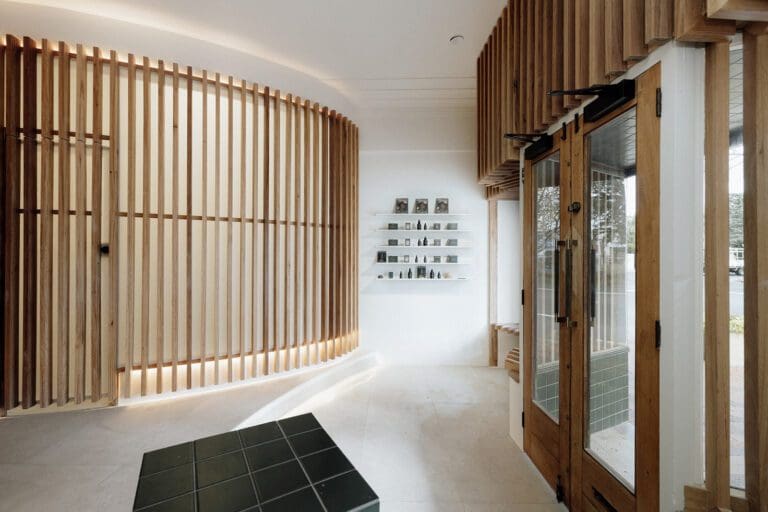 Aqua Ignis Front Entrance Blackheath Blue Mountains Spa